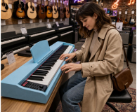 MusicMate Pianino cyfrowe MM-P9-T OceanMelody - 1588222 - zdjęcie 9